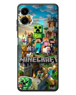 Чехол для Samsung Galaxy A08 с картинкой «Замок Minecraft» Чехол для Samsung Galaxy A08 с картинкой «Замок Minecraft»