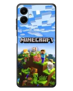 Чехол для Samsung Galaxy A08 с картинкой «Minecraft классический мир» Чехол для Samsung Galaxy A08 с картинкой «Minecraft классический мир»