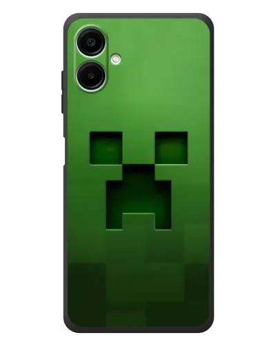 Чехол для Samsung Galaxy A08 с картинкой «Крипер микро-дизайн»