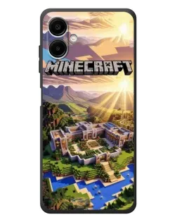 Чехол для Samsung Galaxy A08 с картинкой «Minecraft панорама» Чехол для Samsung Galaxy A08 с картинкой «Minecraft панорама»