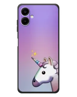 Чехол для Samsung Galaxy A08 с картинкой «Единорог градиент» Чехол для Samsung Galaxy A08 с картинкой «Единорог градиент»