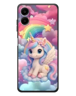 Чехол для Samsung Galaxy A08 с картинкой «Маленький единорог» Чехол для Samsung Galaxy A08 с картинкой «Маленький единорог»