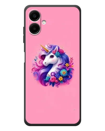 Чехол для Samsung Galaxy A08 с картинкой «Сказочный единорог»