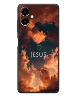 Чехол для Samsung Galaxy A08 с картинкой «Сияние Имени Jesus» Чехол для Samsung Galaxy A08 с картинкой «Сияние Имени Jesus»