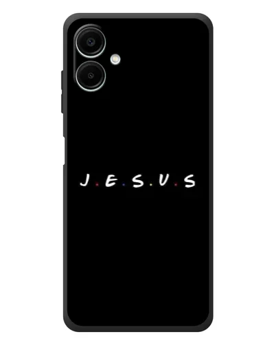 Чехол для Samsung Galaxy A08 с картинкой «Точки веры J.E.S.U.S.»