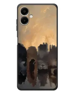 Чехол для Samsung Galaxy A08 с картинкой «Дорога к вере» Чехол для Samsung Galaxy A08 с картинкой «Дорога к вере»