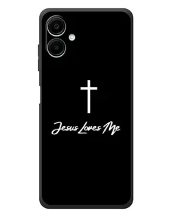 Чехол для Samsung Galaxy A08 с картинкой «Иисус любит тебя» Чехол для Samsung Galaxy A08 с картинкой «Иисус любит тебя»