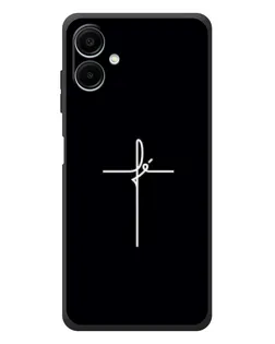 Чехол для Samsung Galaxy A08 с картинкой «Тонкий крест» Чехол для Samsung Galaxy A08 с картинкой «Тонкий крест»
