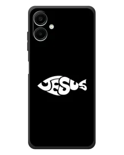 Чехол для Samsung Galaxy A08 с картинкой «Рыба Jesus» Чехол для Samsung Galaxy A08 с картинкой «Рыба Jesus»