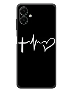 Чехол для Samsung Galaxy A08 с картинкой «Пульс веры» Чехол для Samsung Galaxy A08 с картинкой «Пульс веры»