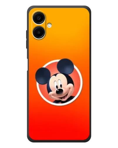 Чехол для Samsung Galaxy A08 с картинкой «Mickey в круге»