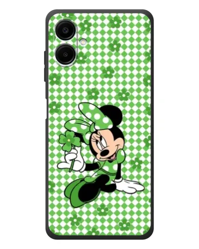 Чехол для Samsung Galaxy A08 с картинкой «Mickey в клетку»