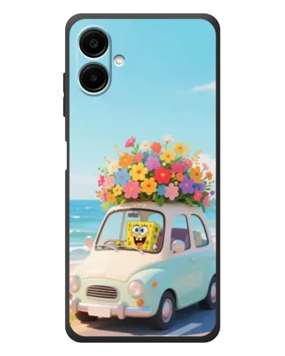 Чехол для Samsung Galaxy A08 с картинкой «Автомобильное путешествие»