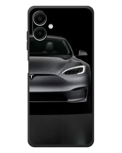 Чехол для Samsung Galaxy A08 с картинкой «Tesla Model S Look» Чехол для Samsung Galaxy A08 с картинкой «Tesla Model S Look»