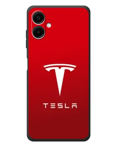 Чехол для Samsung Galaxy A08 с картинкой «Tesla Red Classic»