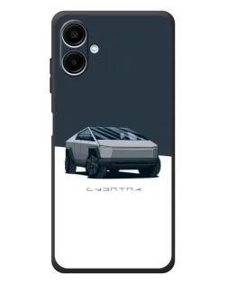 Чехол для Samsung Galaxy A08 с картинкой «Серебристый Cybertruck Tesla» Чехол для Samsung Galaxy A08 с картинкой «Серебристый Cybertruck Tesla»