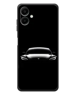 Чехол для Samsung Galaxy A08 с картинкой «Фары Tesla Night» Чехол для Samsung Galaxy A08 с картинкой «Фары Tesla Night»
