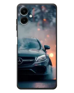 Чехол для Samsung Galaxy A08 с картинкой «Mercedes — ночной город» Чехол для Samsung Galaxy A08 с картинкой «Mercedes — ночной город»