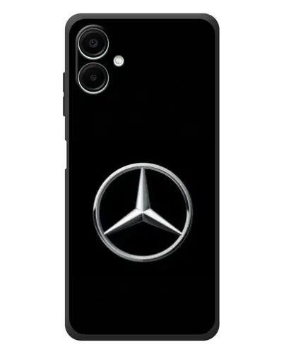 Чехол для Samsung Galaxy A08 с картинкой «Mercedes классический лого»