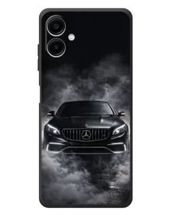 Чехол для Samsung Galaxy A08 с картинкой «Mercedes в дыму» Чехол для Samsung Galaxy A08 с картинкой «Mercedes в дыму»