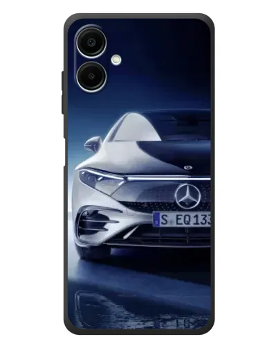 Чехол для Samsung Galaxy A08 с картинкой «Mercedes EQ — будущее»