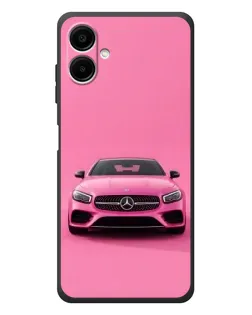 Чехол для Samsung Galaxy A08 с картинкой «Розовый Mercedes AMG» Чехол для Samsung Galaxy A08 с картинкой «Розовый Mercedes AMG»