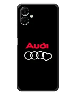 Чехол для Samsung Galaxy A08 с картинкой «Логотип Audi Heart» Чехол для Samsung Galaxy A08 с картинкой «Логотип Audi Heart»