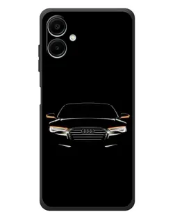 Чехол для Samsung Galaxy A08 с картинкой «Audi — ночной контур» Чехол для Samsung Galaxy A08 с картинкой «Audi — ночной контур»