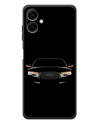 Чехол для Samsung Galaxy A08 с картинкой «Audi — ночной контур» Чехол для Samsung Galaxy A08 с картинкой «Audi — ночной контур»