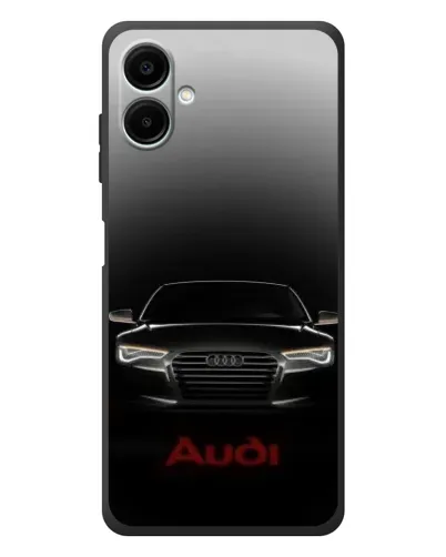 Чехол для Samsung Galaxy A08 с картинкой «Audi — градиентный контур» Чехол для Samsung Galaxy A08 с картинкой «Audi — градиентный контур»