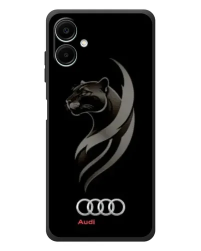 Чехол для Samsung Galaxy A08 с картинкой «Графика — пантера и Audi» Чехол для Samsung Galaxy A08 с картинкой «Графика — пантера и Audi»