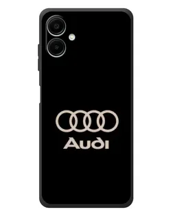 Чехол для Samsung Galaxy A08 с картинкой «Audi — золотой логотип» Чехол для Samsung Galaxy A08 с картинкой «Audi — золотой логотип»