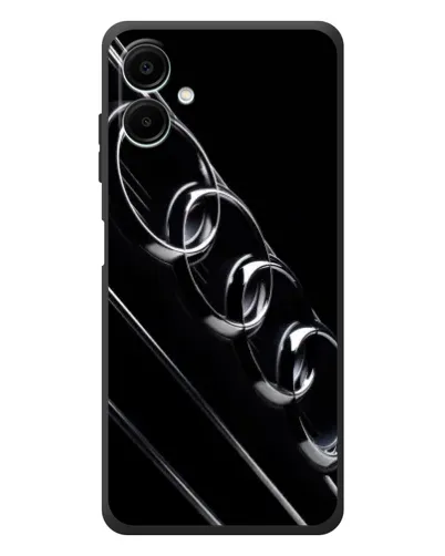 Чехол для Samsung Galaxy A08 с картинкой «Audi — абстрактные кольца» Чехол для Samsung Galaxy A08 с картинкой «Audi — абстрактные кольца»