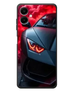 Чехол для Samsung Galaxy A08 с картинкой «Lamborghini красное сияние» Чехол для Samsung Galaxy A08 с картинкой «Lamborghini красное сияние»