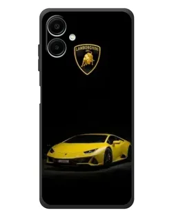 Чехол для Samsung Galaxy A08 с картинкой «Lamborghini желтый акцент» Чехол для Samsung Galaxy A08 с картинкой «Lamborghini желтый акцент»