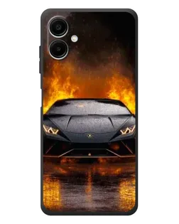 Чехол для Samsung Galaxy A08 с картинкой «Lamborghini в огне» Чехол для Samsung Galaxy A08 с картинкой «Lamborghini в огне»