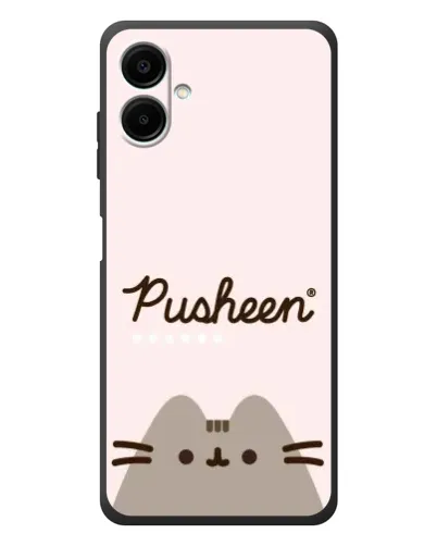 Чехол для Samsung Galaxy A08 с картинкой «Pusheen логотип»