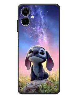 Чехол для Samsung Galaxy A08 с картинкой «Стич на рассвете» Чехол для Samsung Galaxy A08 с картинкой «Стич на рассвете»