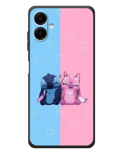 Чехол для Samsung Galaxy A08 с картинкой «Stitch и Angel Love» Чехол для Samsung Galaxy A08 с картинкой «Stitch и Angel Love»