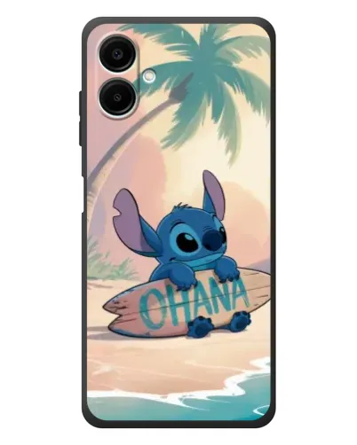 Чехол для Samsung Galaxy A08 с картинкой «Стич на серфе» Чехол для Samsung Galaxy A08 с картинкой «Стич на серфе»