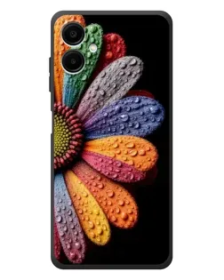 Чехол для Samsung Galaxy A08 с картинкой «Радужный цветок» Чехол для Samsung Galaxy A08 с картинкой «Радужный цветок»