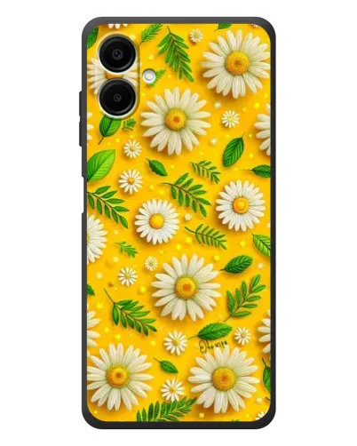 Чехол для Samsung Galaxy A08 с картинкой «Ромашковое солнце»