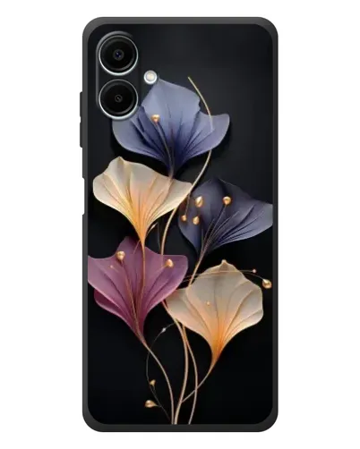 Чехол для Samsung Galaxy A08 с картинкой «Лиловые цветы грации»