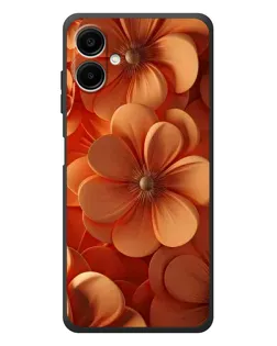 Чехол для Samsung Galaxy A08 с картинкой «Оранжевый макро цветок» Чехол для Samsung Galaxy A08 с картинкой «Оранжевый макро цветок»