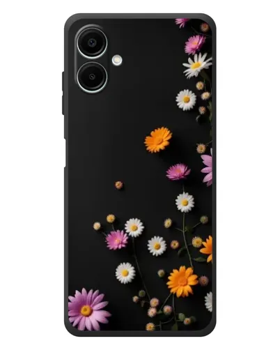 Чехол для Samsung Galaxy A08 с картинкой «Цветочная композиция»