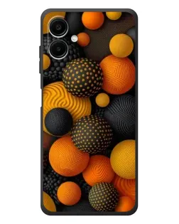 Чехол для Samsung Galaxy A08 с картинкой «Объемные оранжевые сферы» Чехол для Samsung Galaxy A08 с картинкой «Объемные оранжевые сферы»