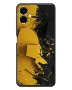 Чехол для Samsung Galaxy A08 с картинкой «Золотые осколки геометрии» Чехол для Samsung Galaxy A08 с картинкой «Золотые осколки геометрии»