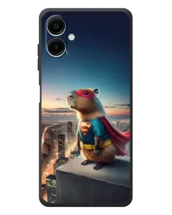 Чехол для Samsung Galaxy A08 с картинкой «Капи-мен супергерой» Чехол для Samsung Galaxy A08 с картинкой «Капи-мен супергерой»