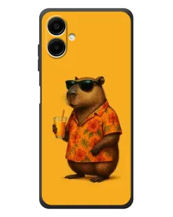 Чехол для Samsung Galaxy A08 с картинкой «Капибара на отдыхе» Чехол для Samsung Galaxy A08 с картинкой «Капибара на отдыхе»