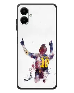 Чехол для Samsung Galaxy A08 с картинкой «Акварельный Месси Барселона» Чехол для Samsung Galaxy A08 с картинкой «Акварельный Месси Барселона»